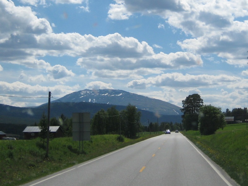 onderweg van Os i Osterdalen naar Tynset 2016