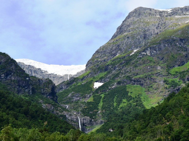 Gryta Camping bij de Briksdalgletsjer in Olden 2016 4