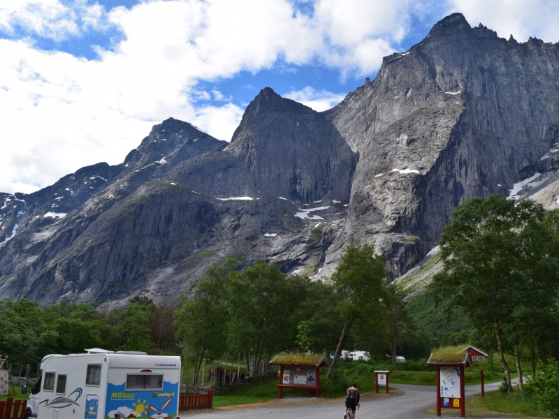 Trollveggen Camping Andalsnes 2016 1