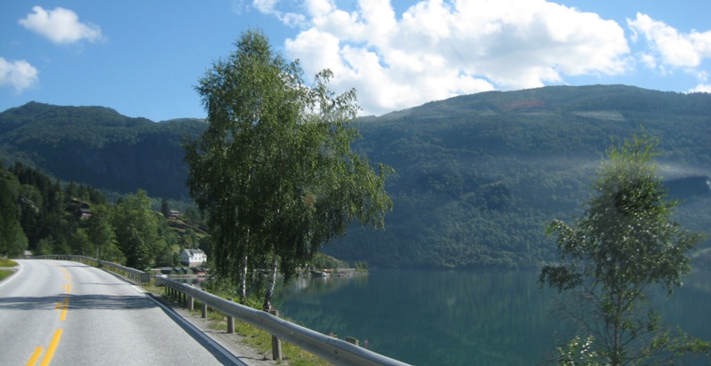 onderweg van Sogndal naar Marifjora 2016